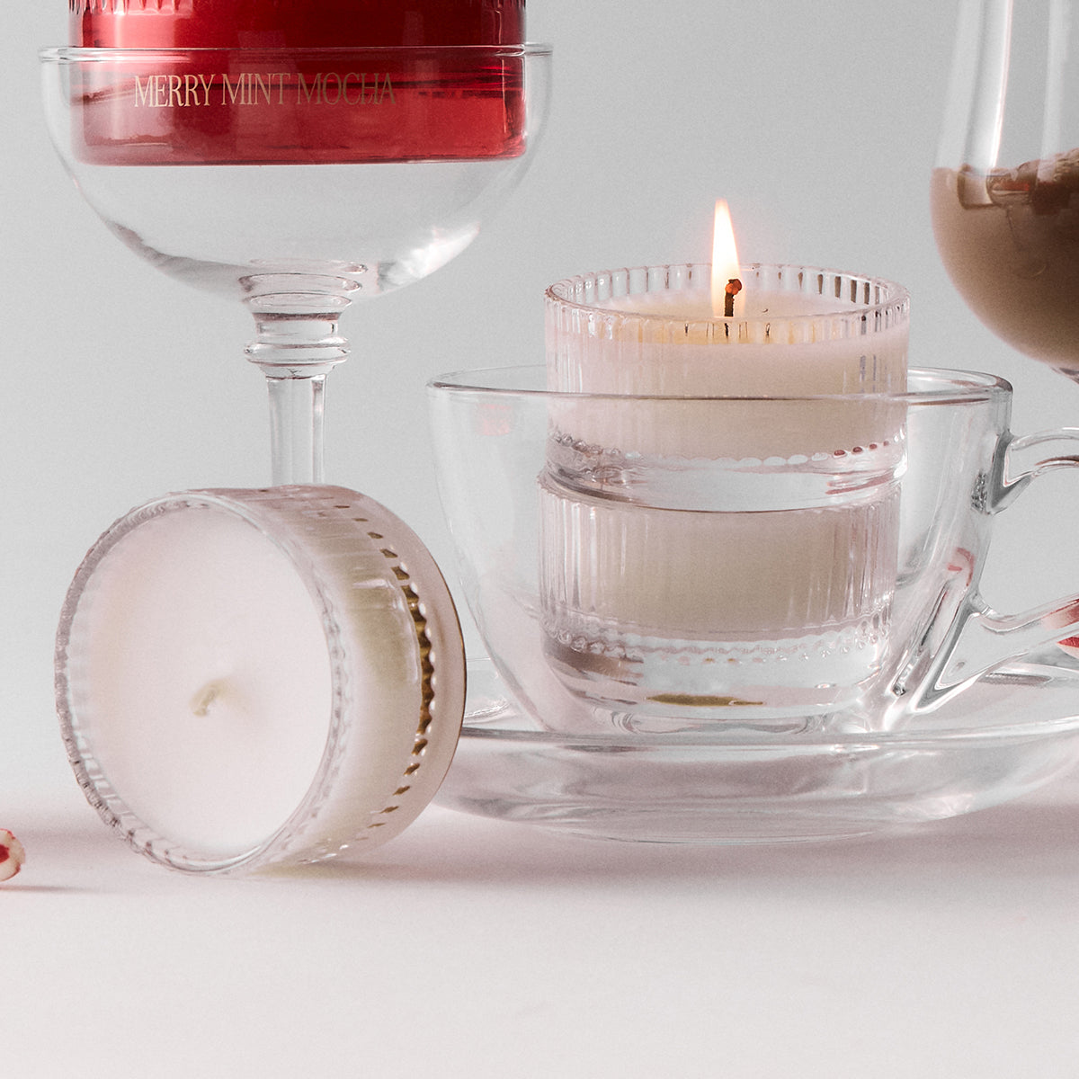 (3) votive candles